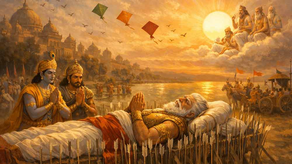 भीष्म पितामह और उत्तरायण: मृत्यु के लिए क्यों चुना मकर संक्रांति का दिन? | Bhishma Pitamah Story